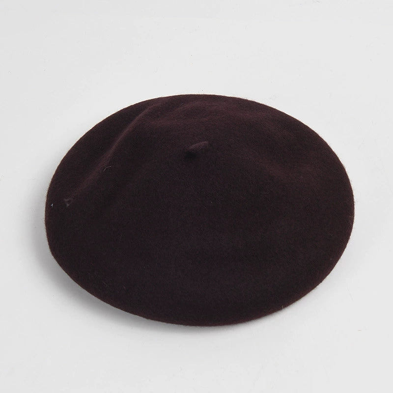 99%純ウール ベレー帽 Painter's Wool Palette