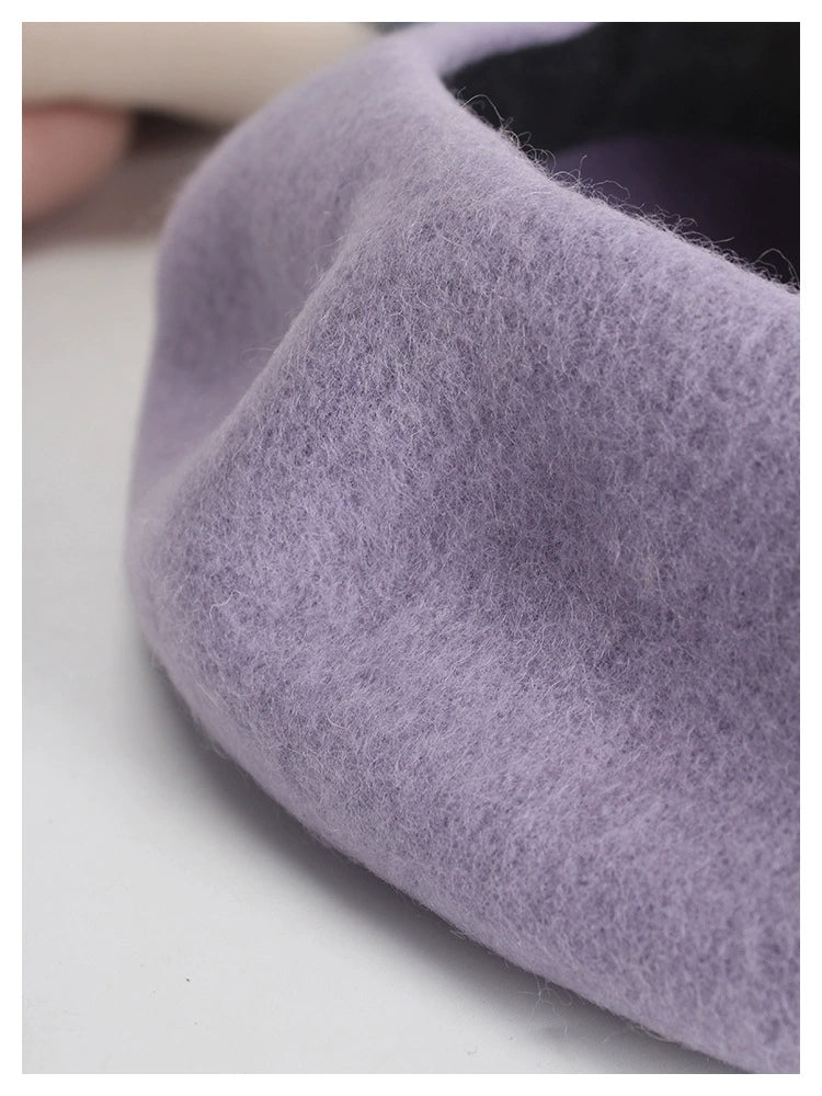 99%純ウール ベレー帽 Painter's Wool Palette