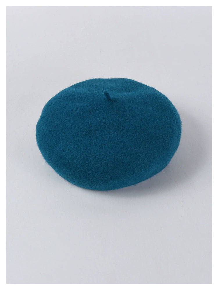 99%純ウール ベレー帽 Painter's Wool Palette
