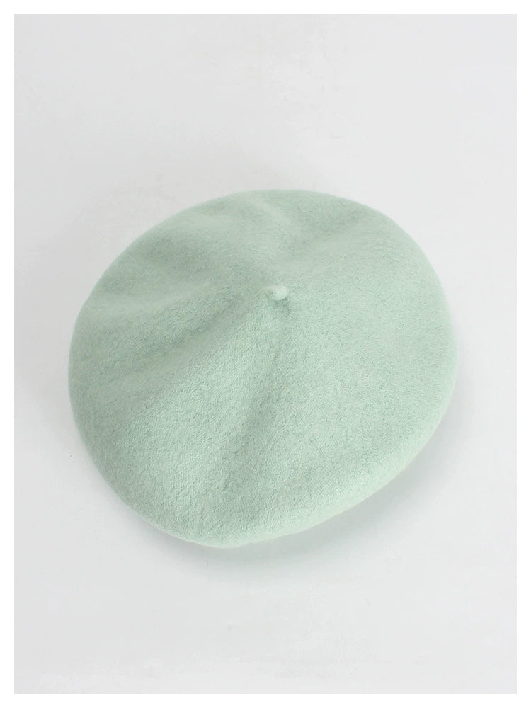 99%純ウール ベレー帽 Painter's Wool Palette